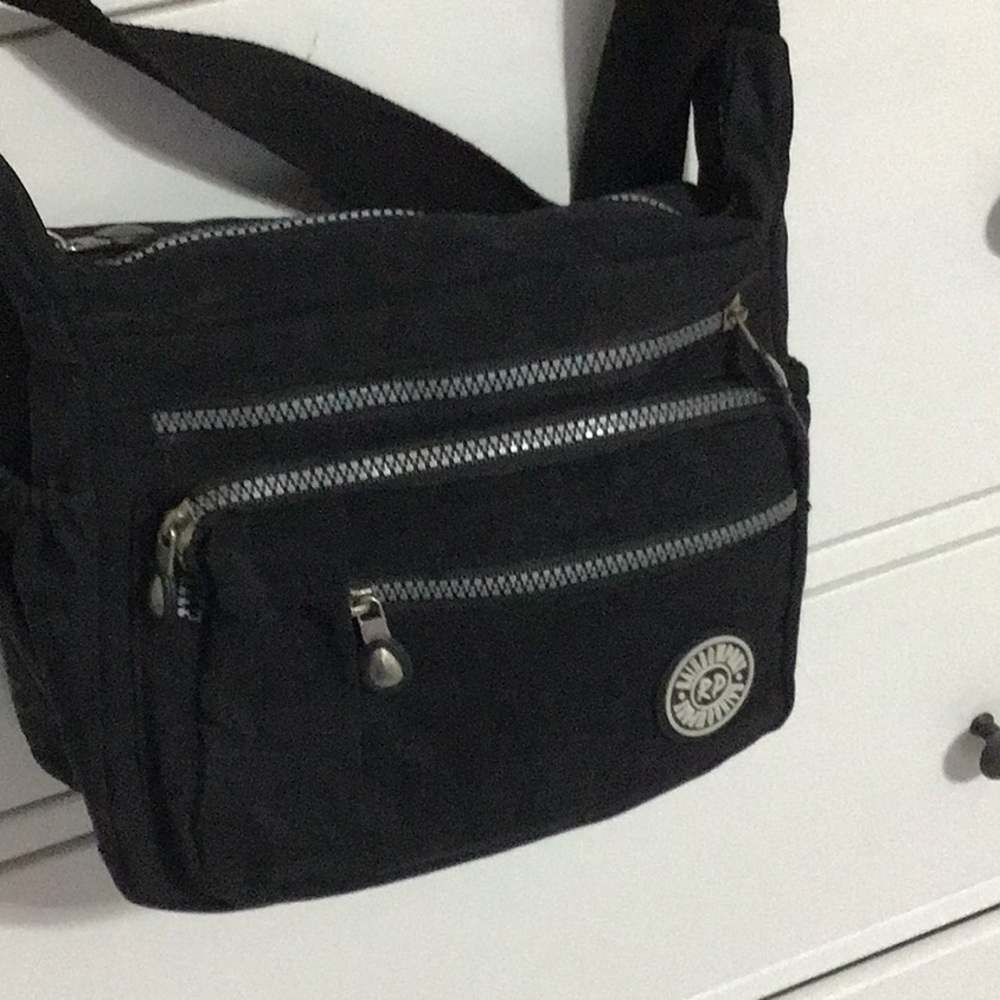Rainbow pony, Black purse, great for travel